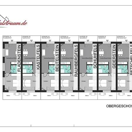 Pfalztraum Fewo's شقة Bruchweiler-Bärenbach